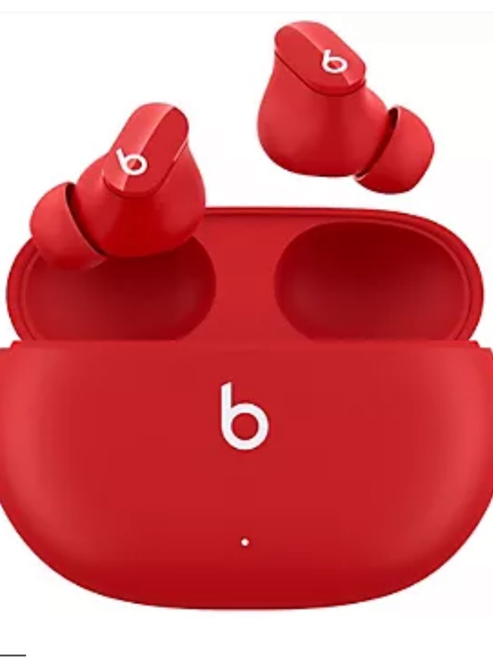 Red Beats Wireless Earbuds